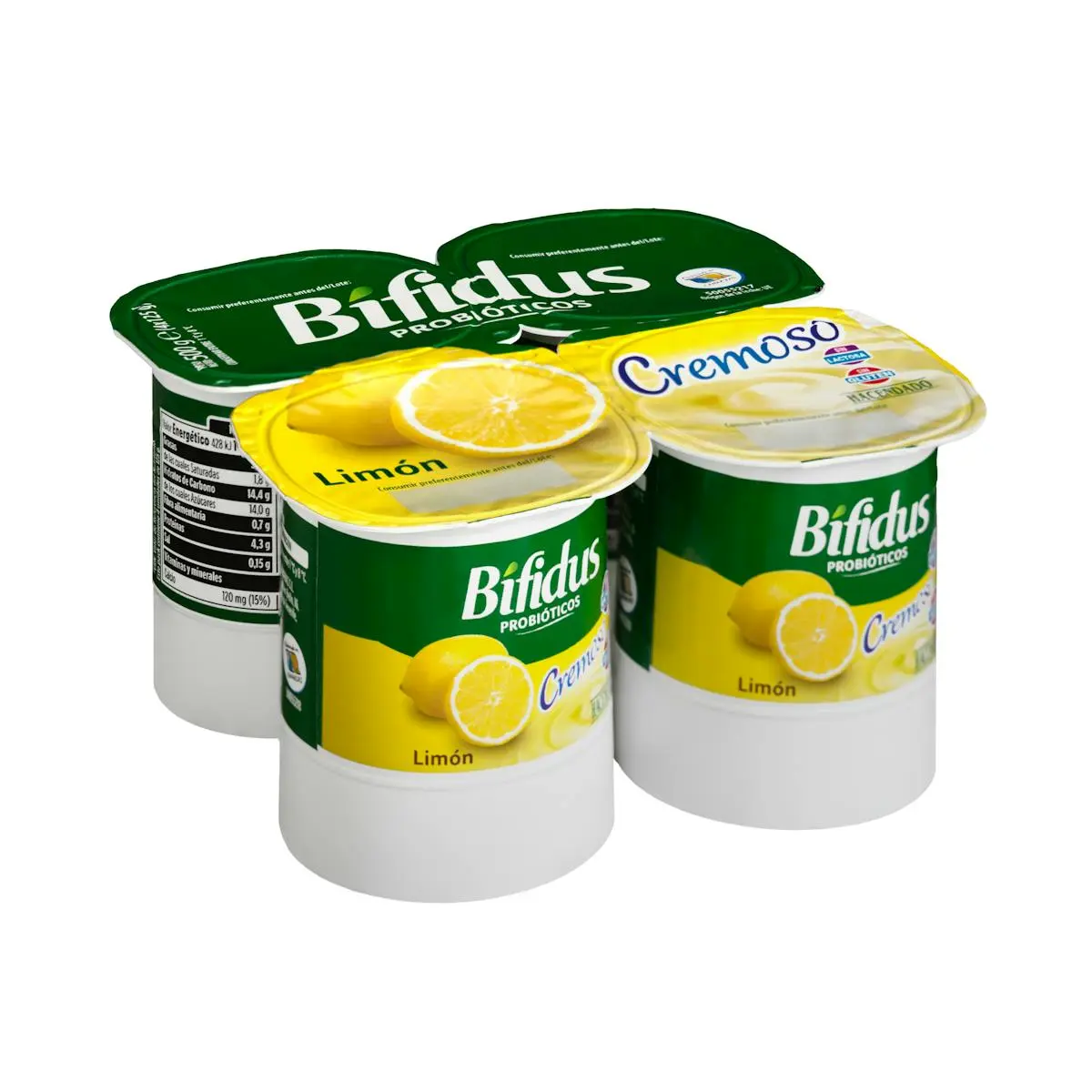 Creamy lemon probiotic bifidus Hacendado
