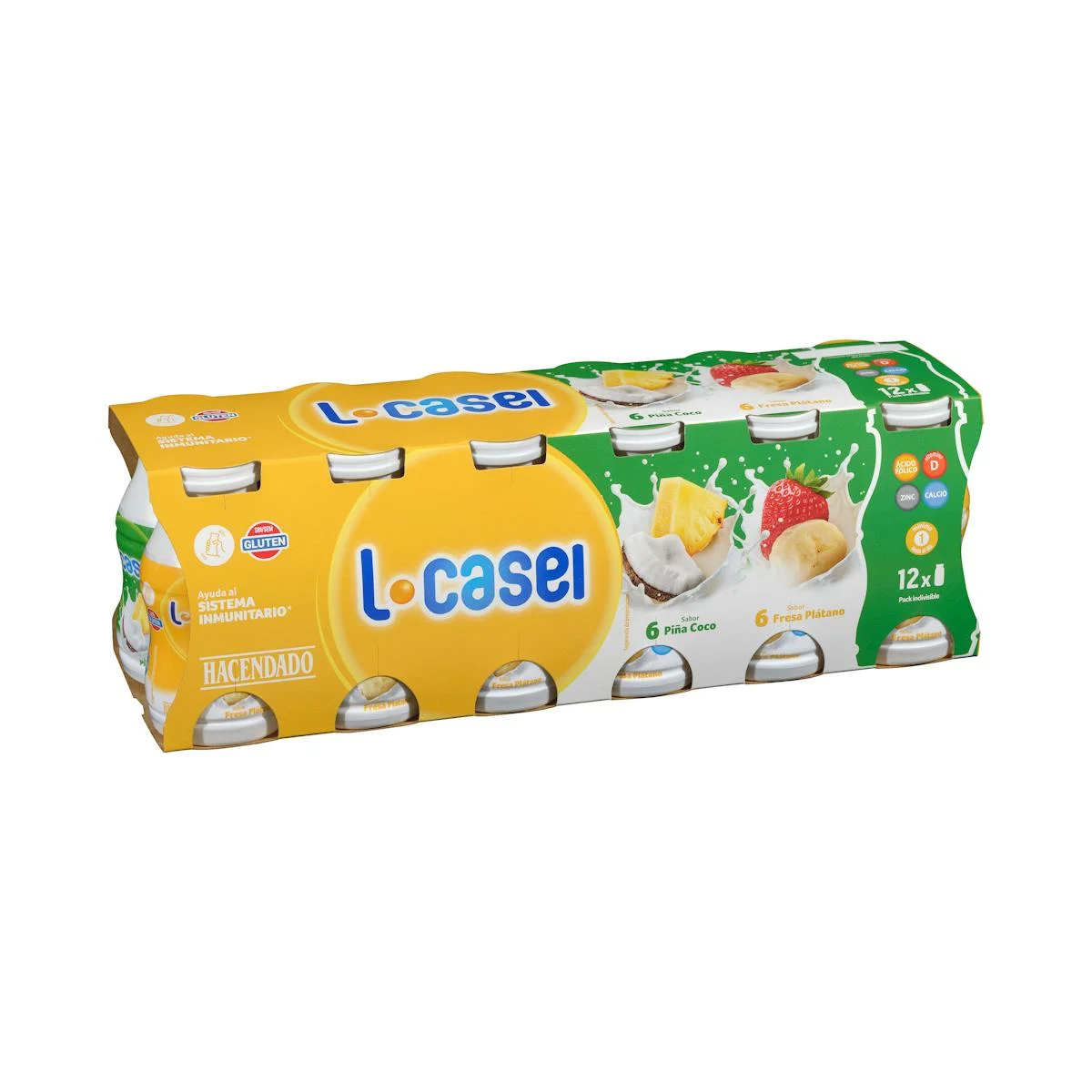 Bebida láctea sabores L-casei