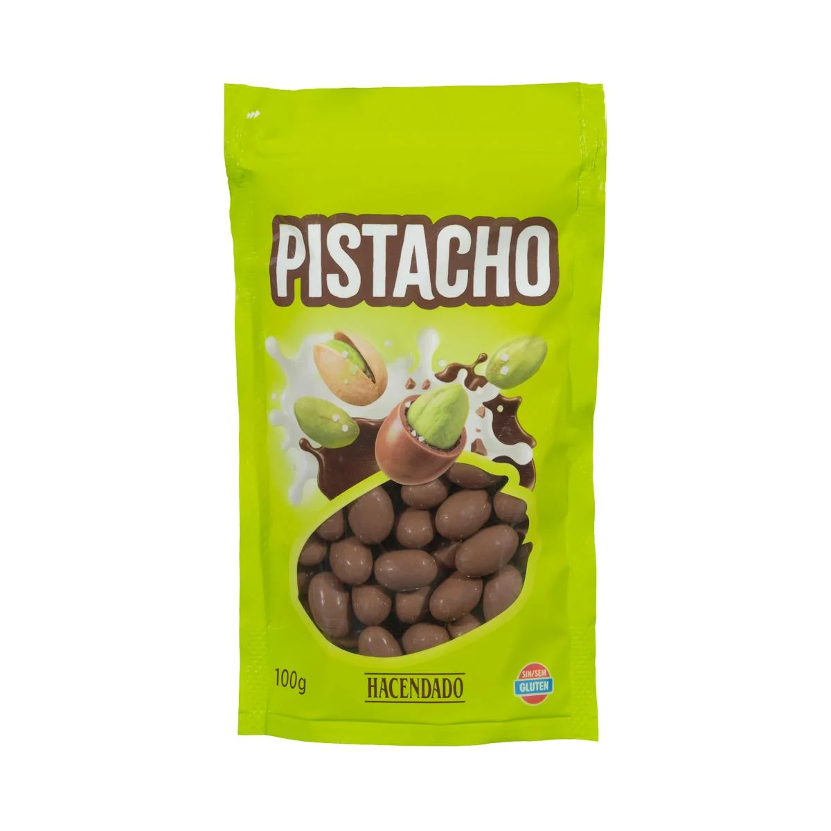 Pistaches enrobées de chocolat au lait Hacendado
