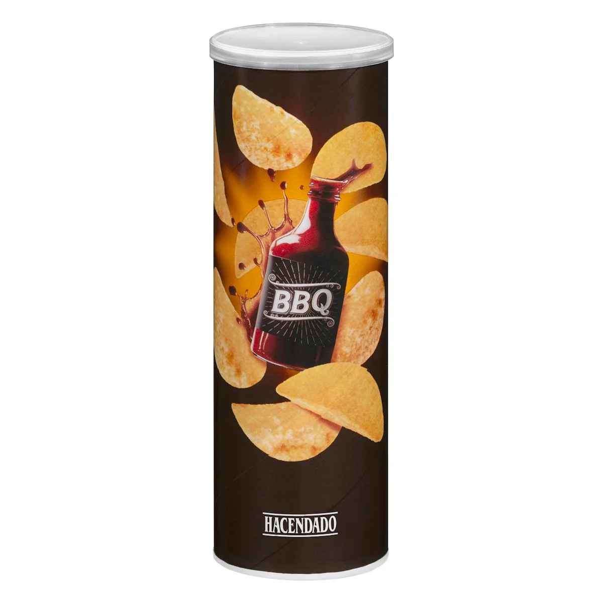 Snack de pommes de terre saveur barbecue Hacendado