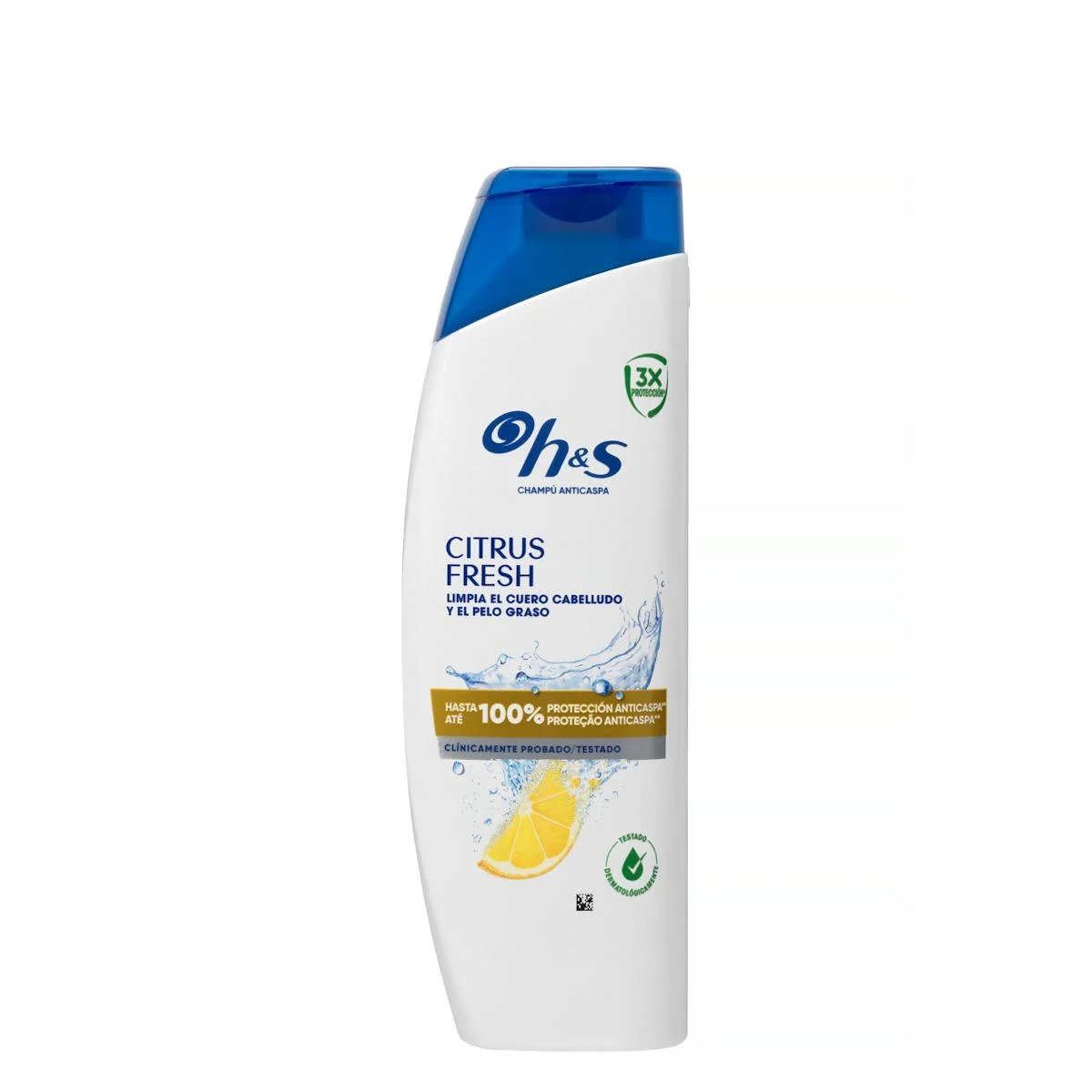 Xampú anticaspa Citrus Fresh H&S cabells grassos