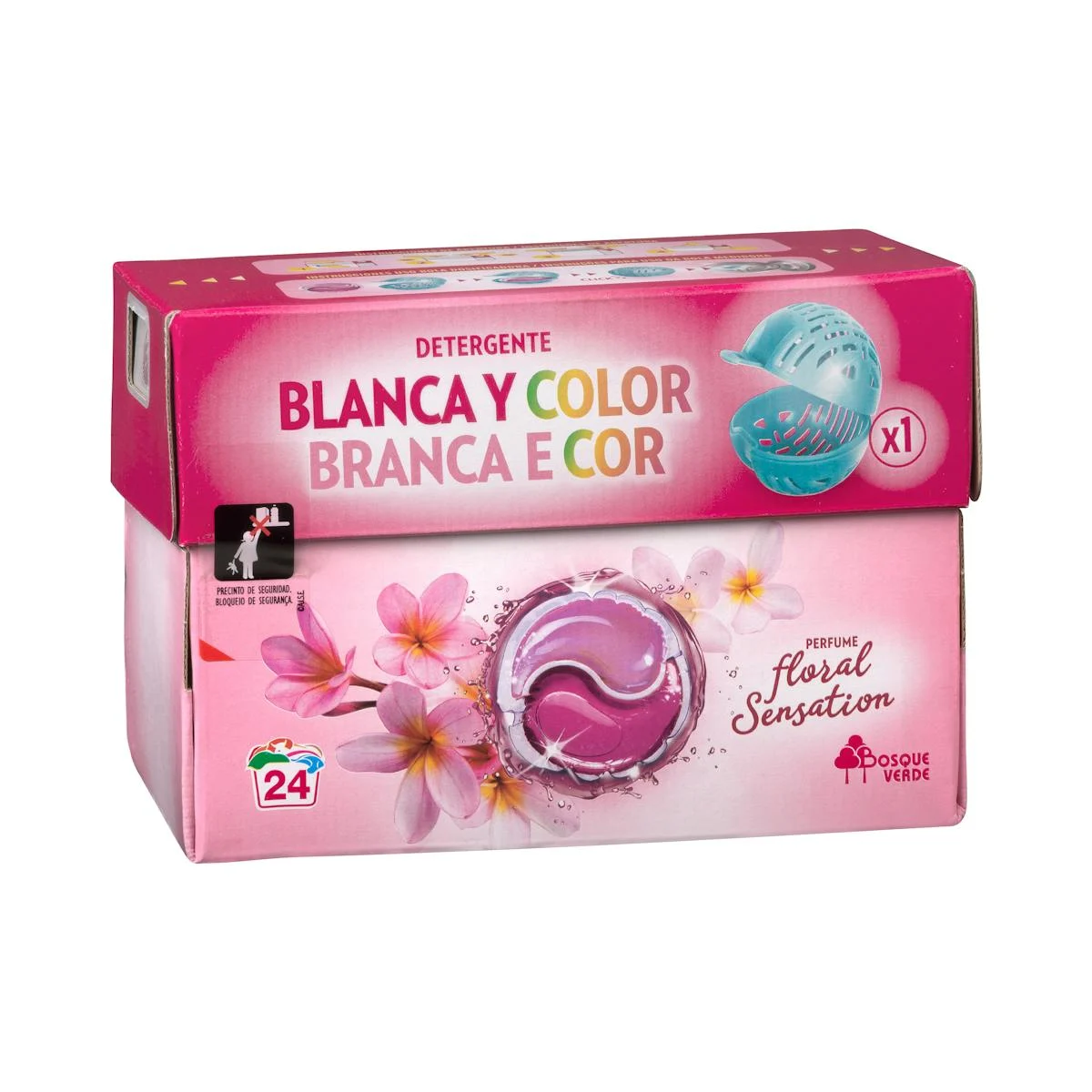 Floral Sensation laundry detergent for whites and colors Bosque Verde