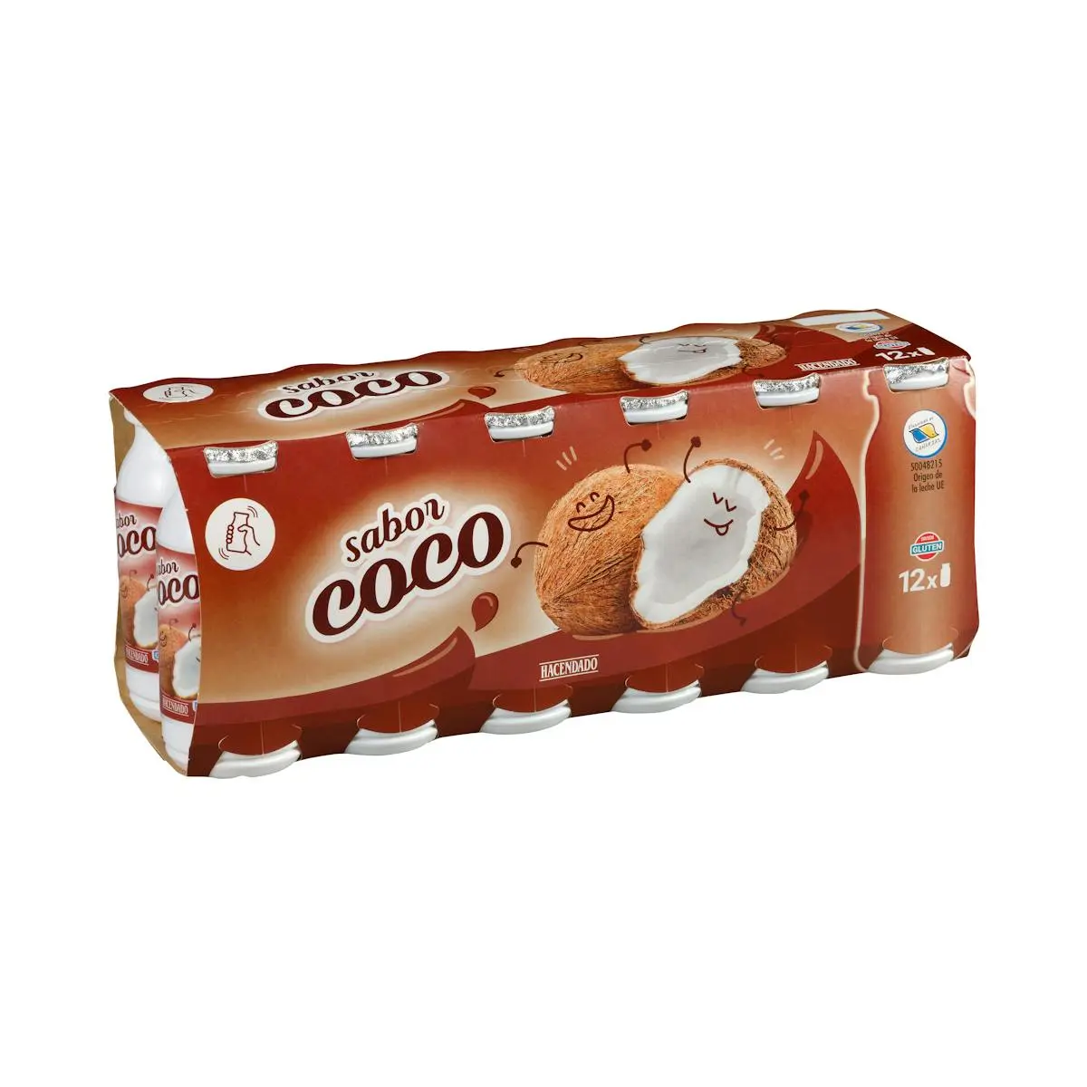 Bebida láctea sabor coco Hacendado
