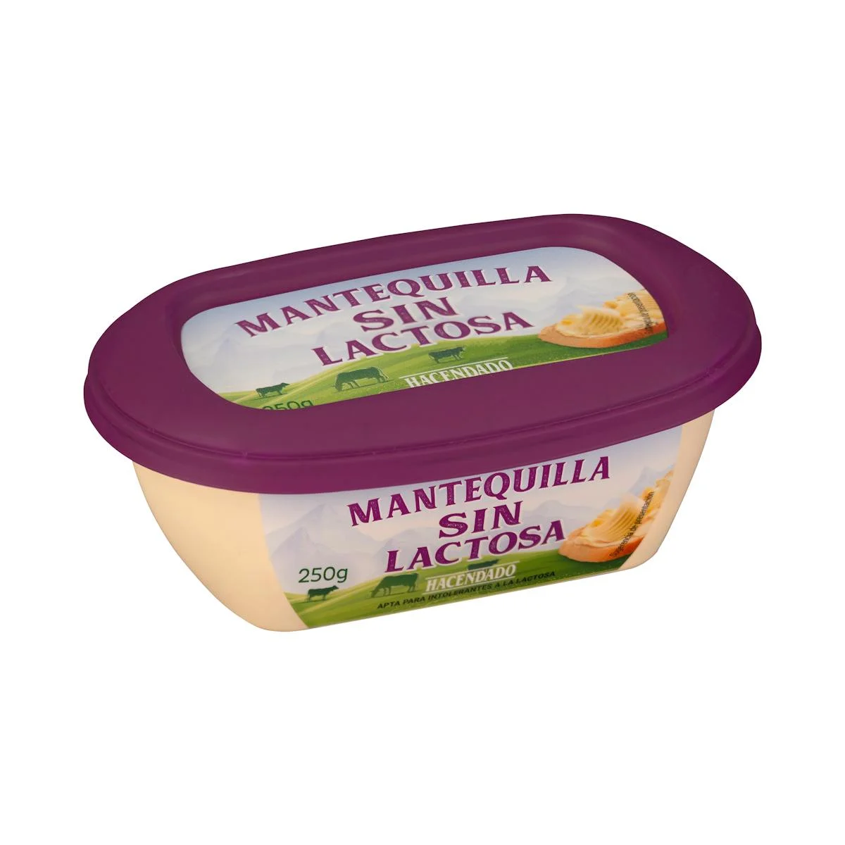 Beurre sans lactose Hacendado