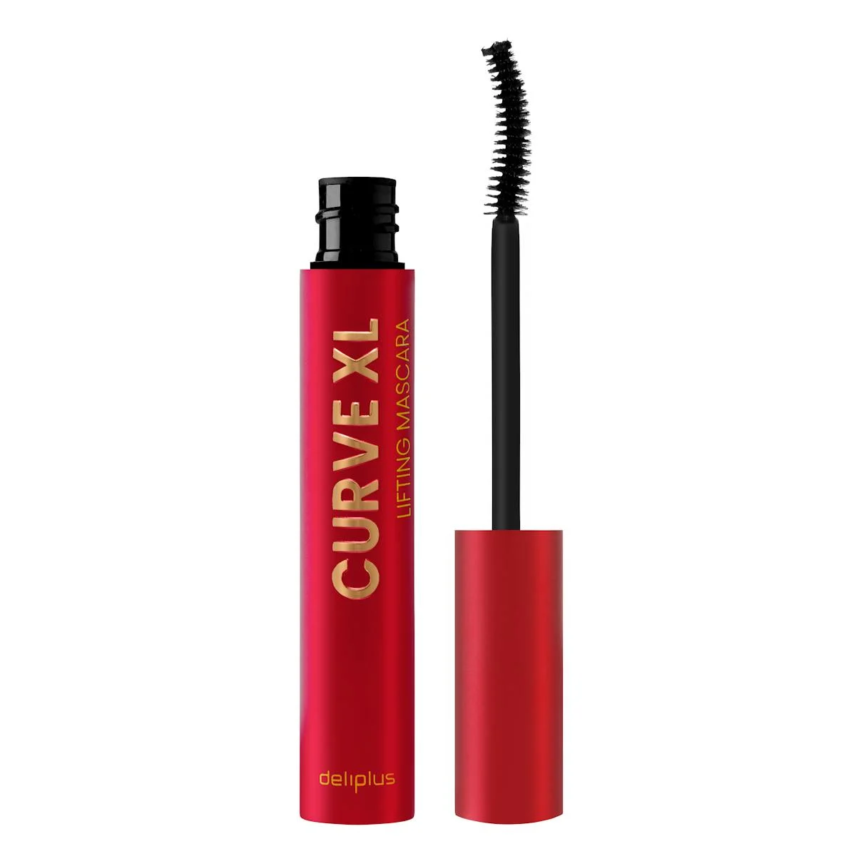 Curve XL Mascara mit Lifting-Effekt, Deliplus, schwarz