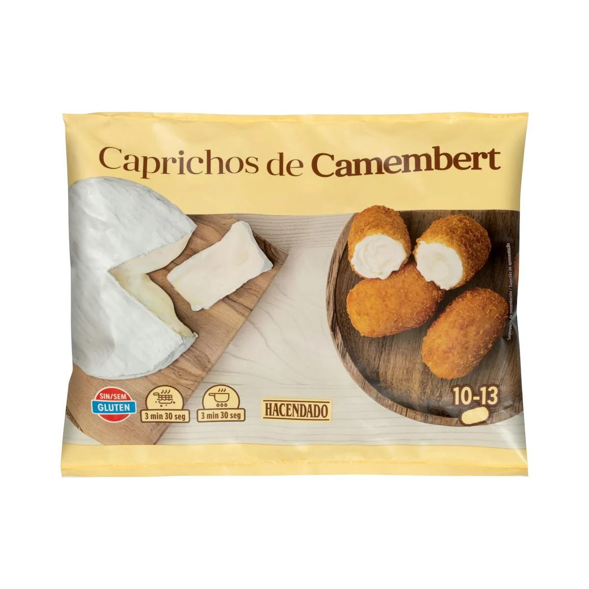 Croquettes surgelées « Délices au camembert » Hacendado