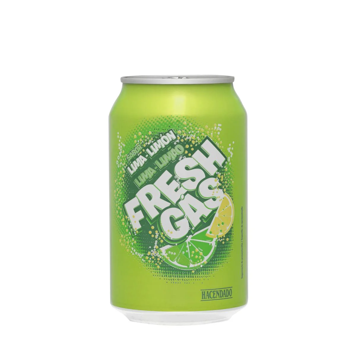 Boisson gazeuse citron-citron vert Hacendado fresh gas