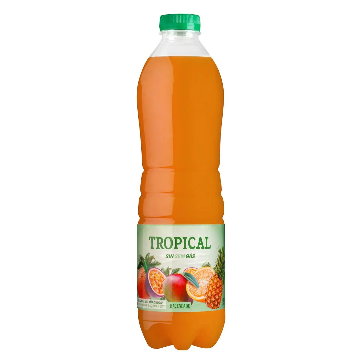 Tropical still soft drink Hacendado