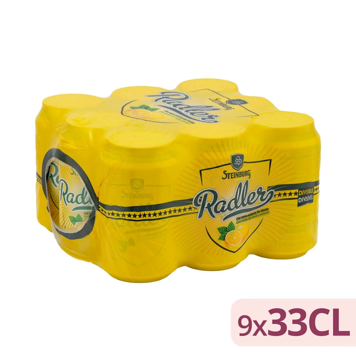 Cervesa Radler Steinburg amb suc natural de llimona