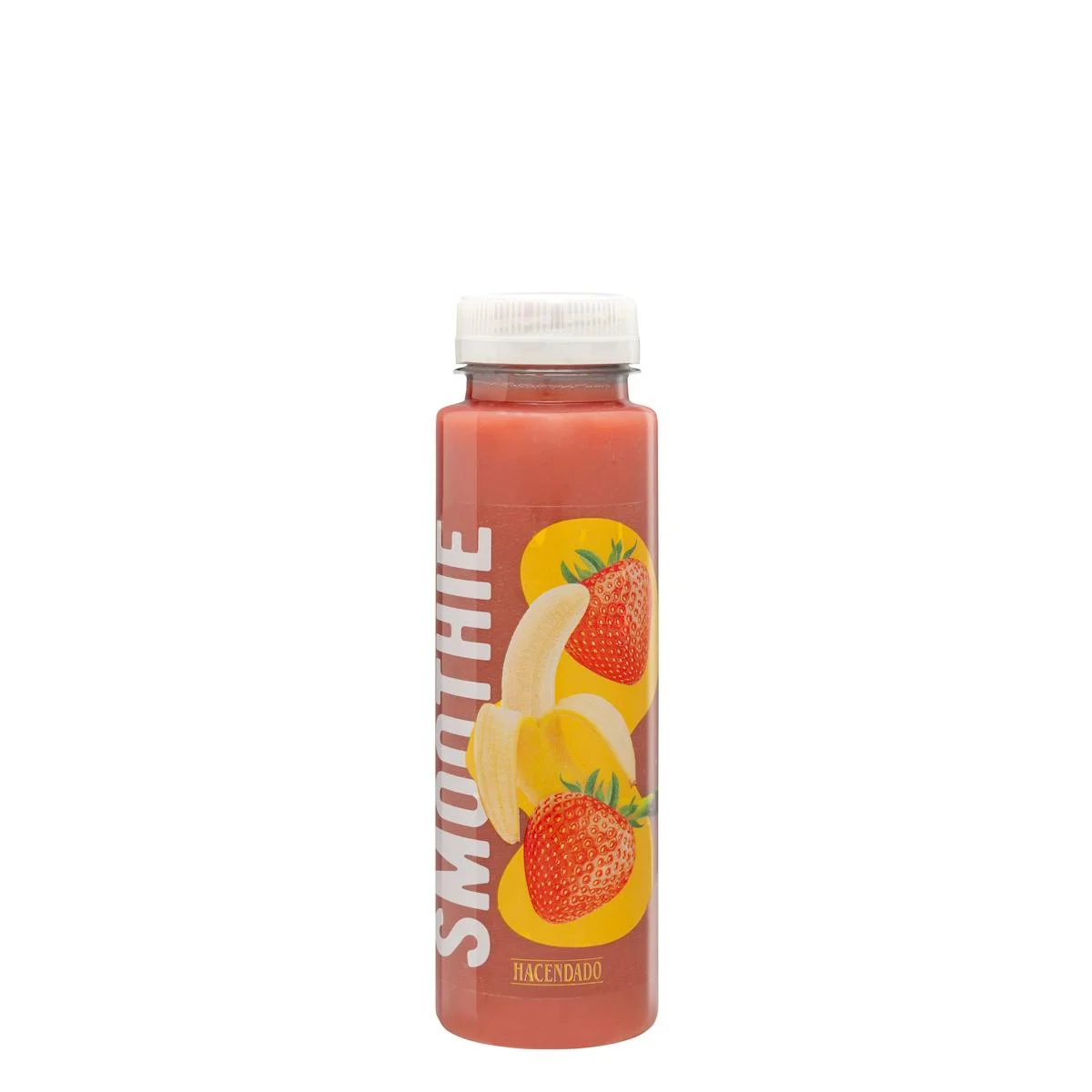 Smoothie fresa y plátano Hacendado