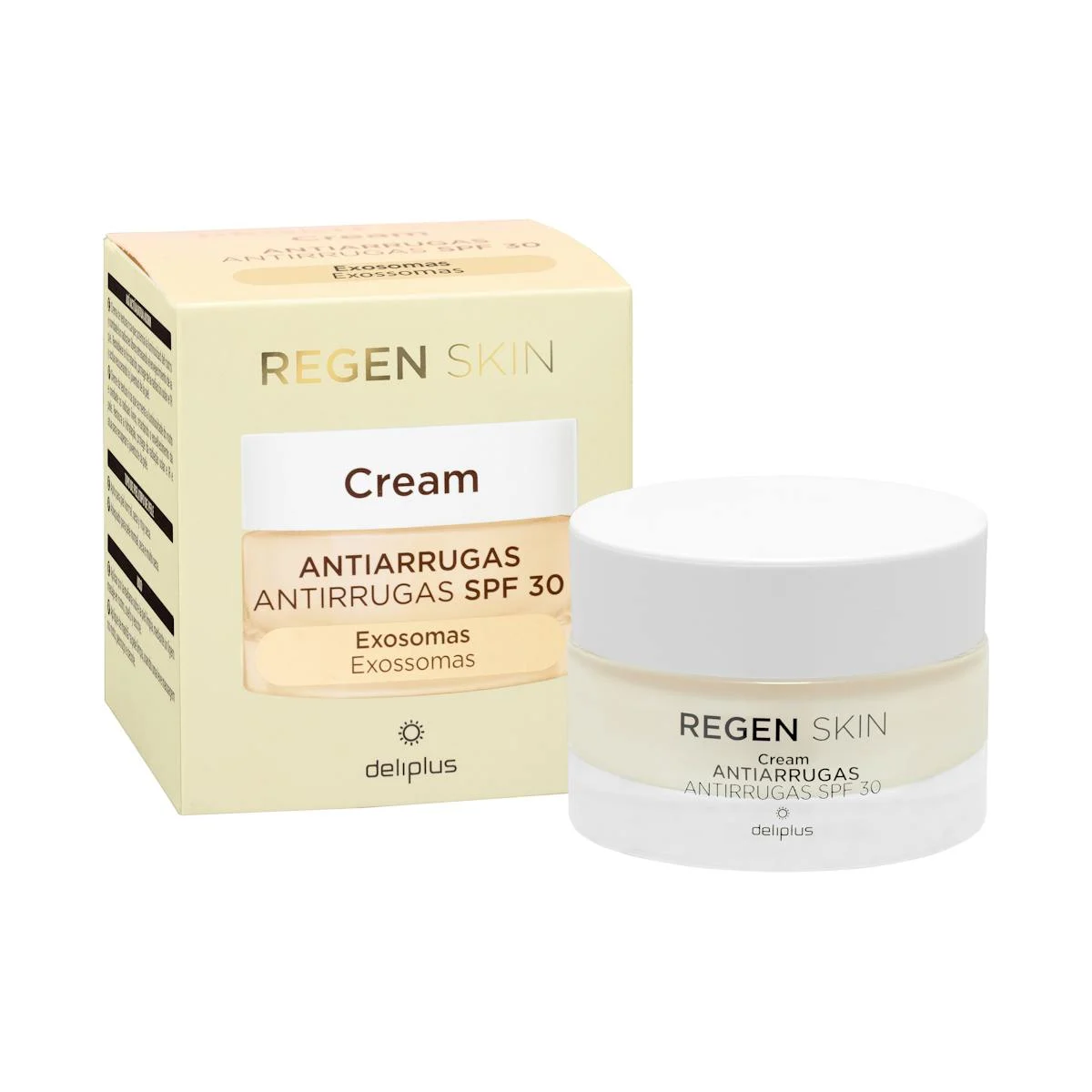 Anti wrinkle Facial day cream with Exosomes Regen Skin Deliplus