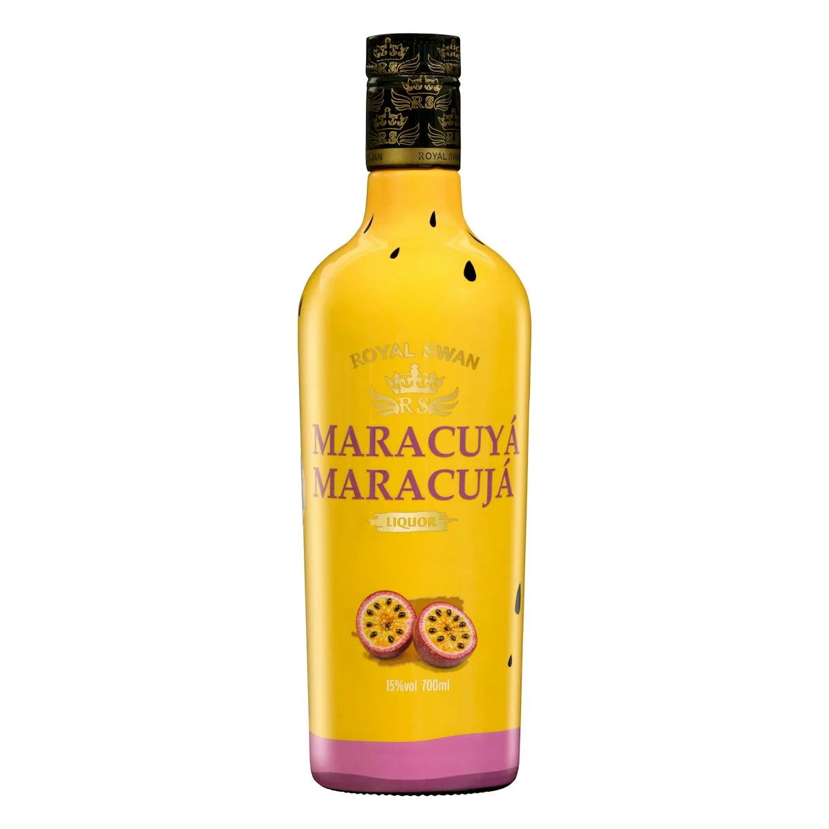 Passion fruit liqueur Royal Swan