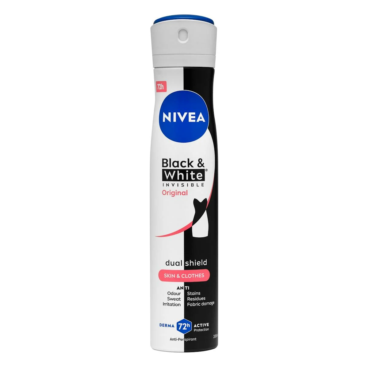 Невидимий дезодорант Nivea Black & White