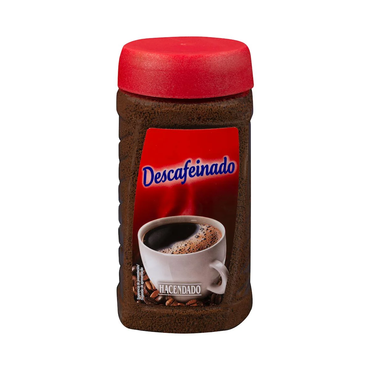 Cafè soluble descafeïnat Hacendado