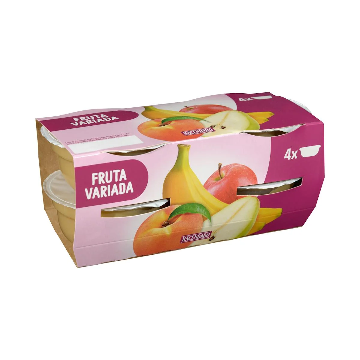 Papilla fruta variada Hacendado +4 meses