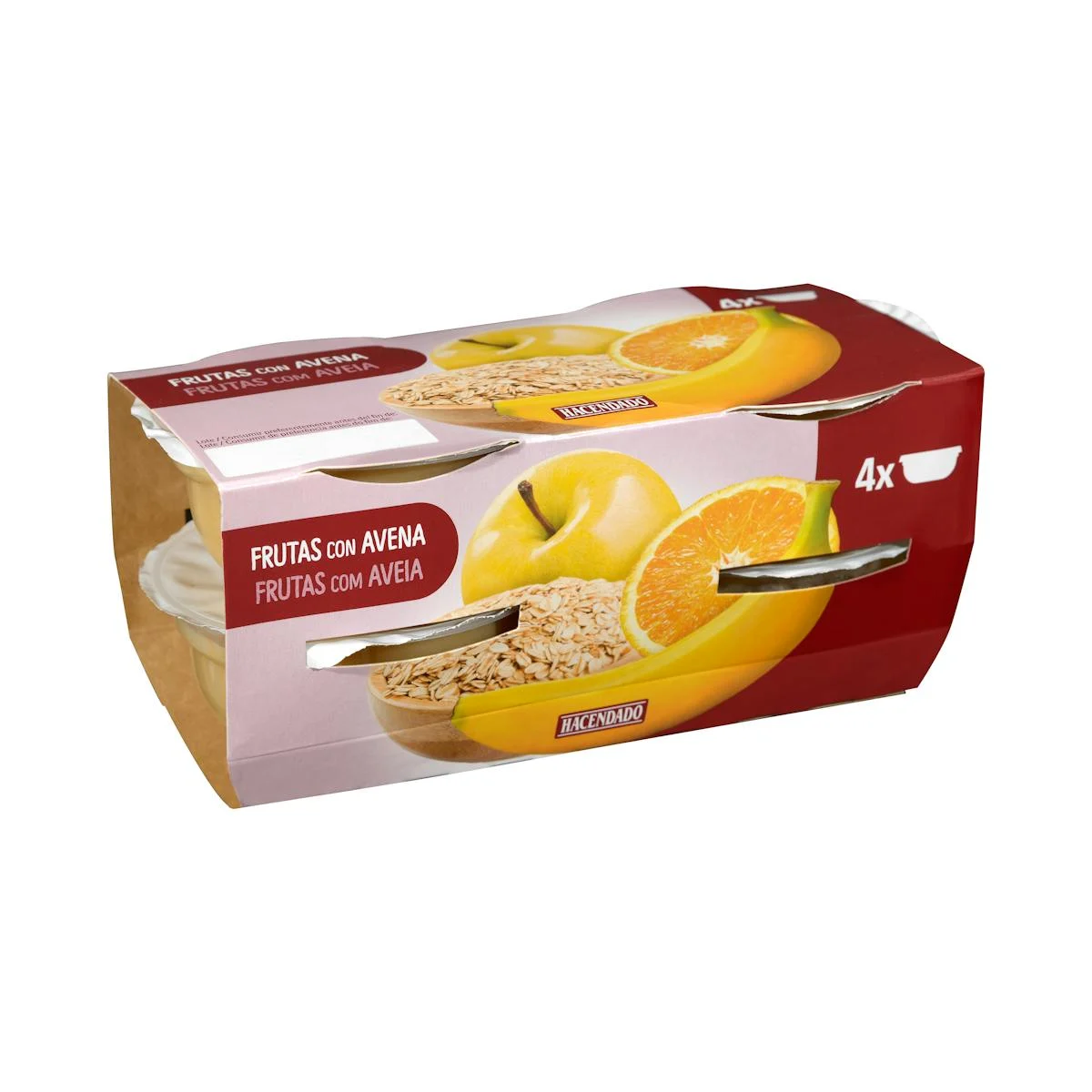 Fruchtbrei mit Hafer Hacendado +8 Monate