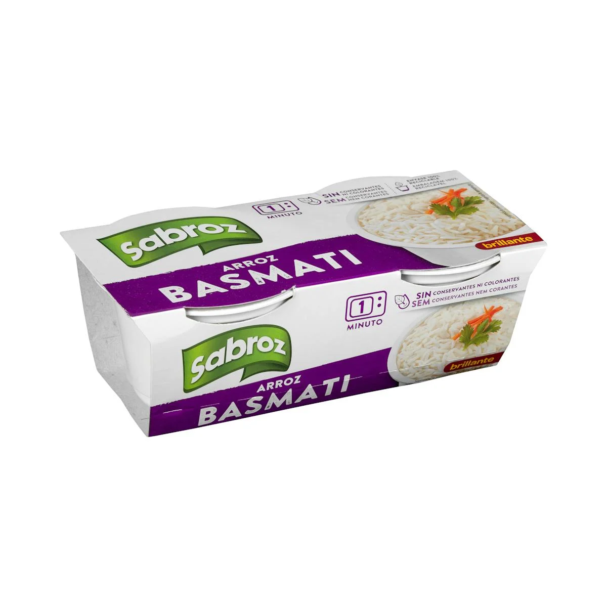 Arròs cuit basmati Sabroz