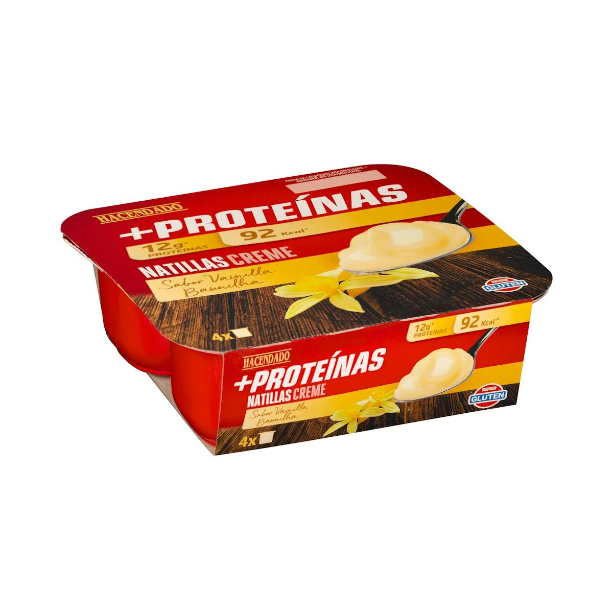 Vanillepudding +Proteínas 12 g