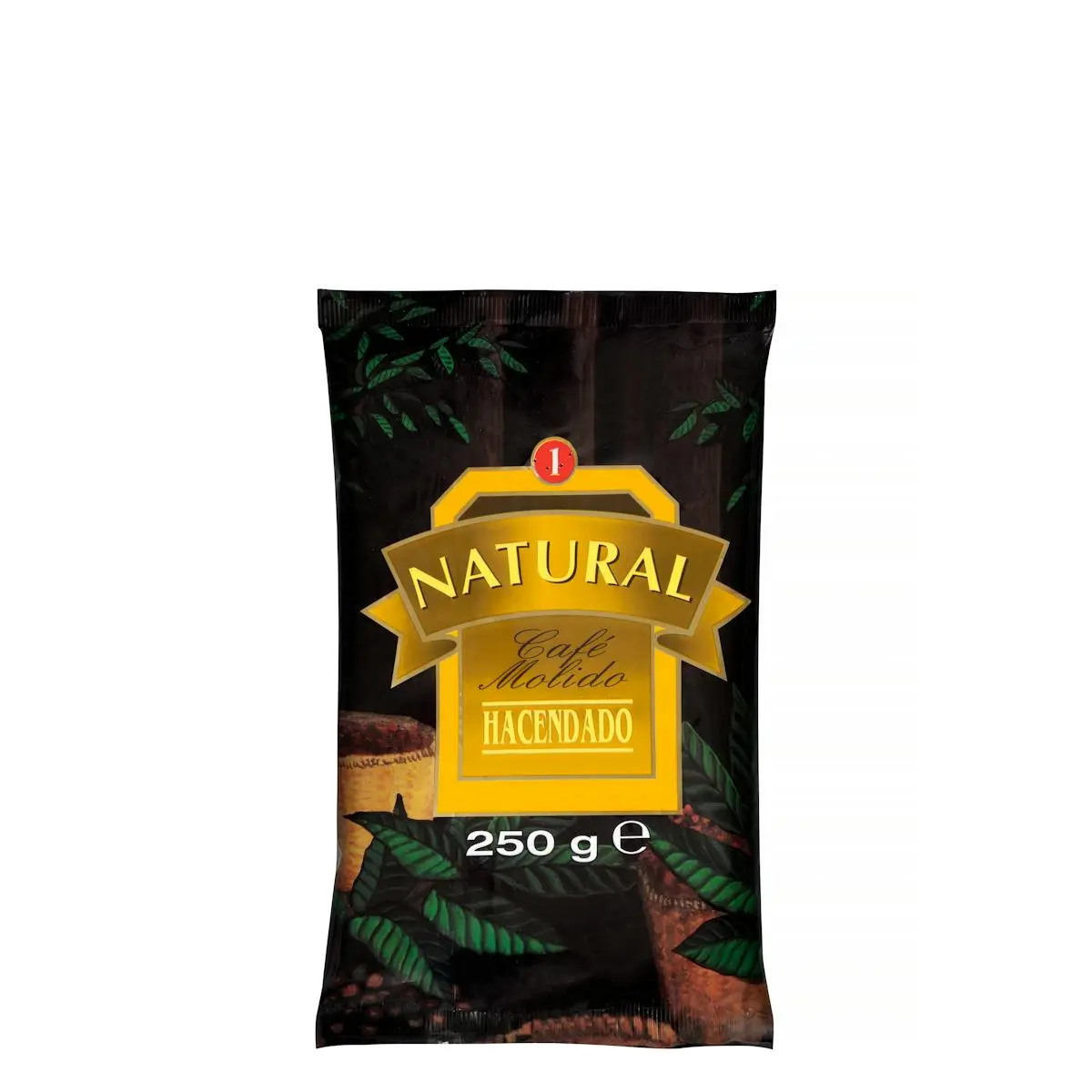 Café molido natural Hacendado