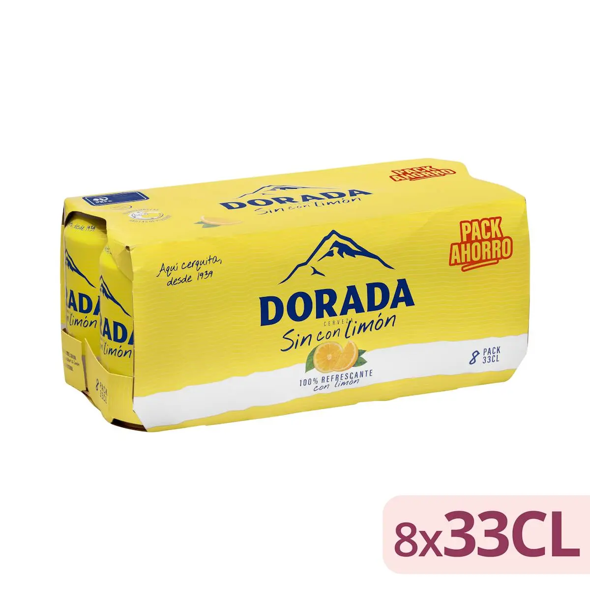 Bière sans alcool Dorada au citron