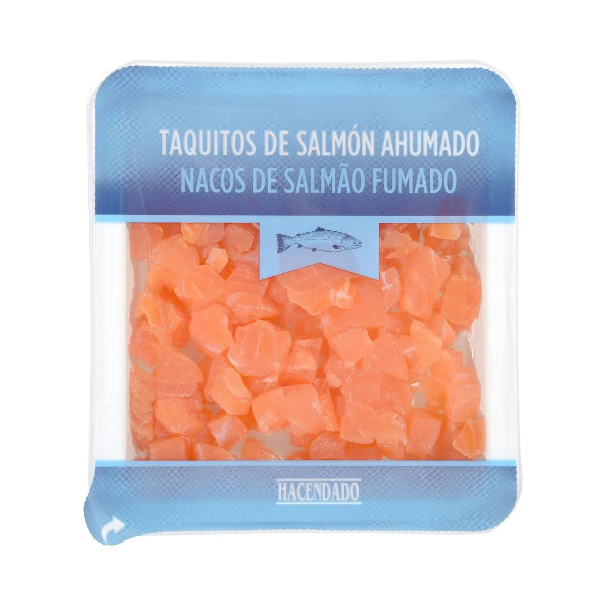Daus de salmó fumat Hacendado