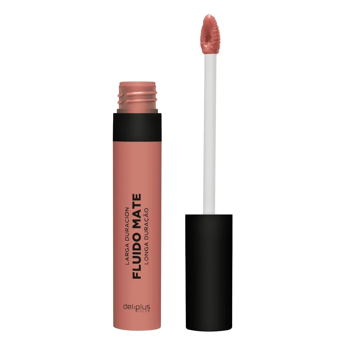 Matte Fluid lipstick 01nude beige Deliplus