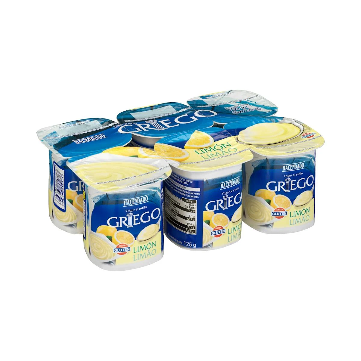 Griechischer Joghurt mit Zitronengeschmack Hacendado