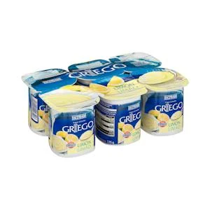 Lemon flavour greek yoghurt Hacendado