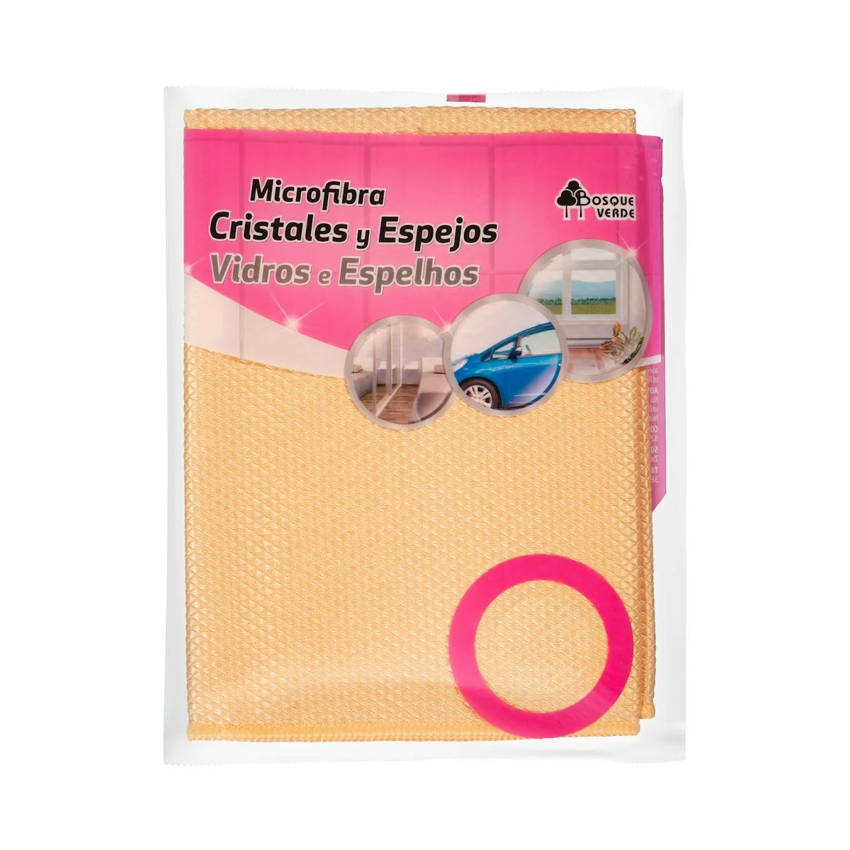 Baieta vidres i miralls Bosque Verde microfibra