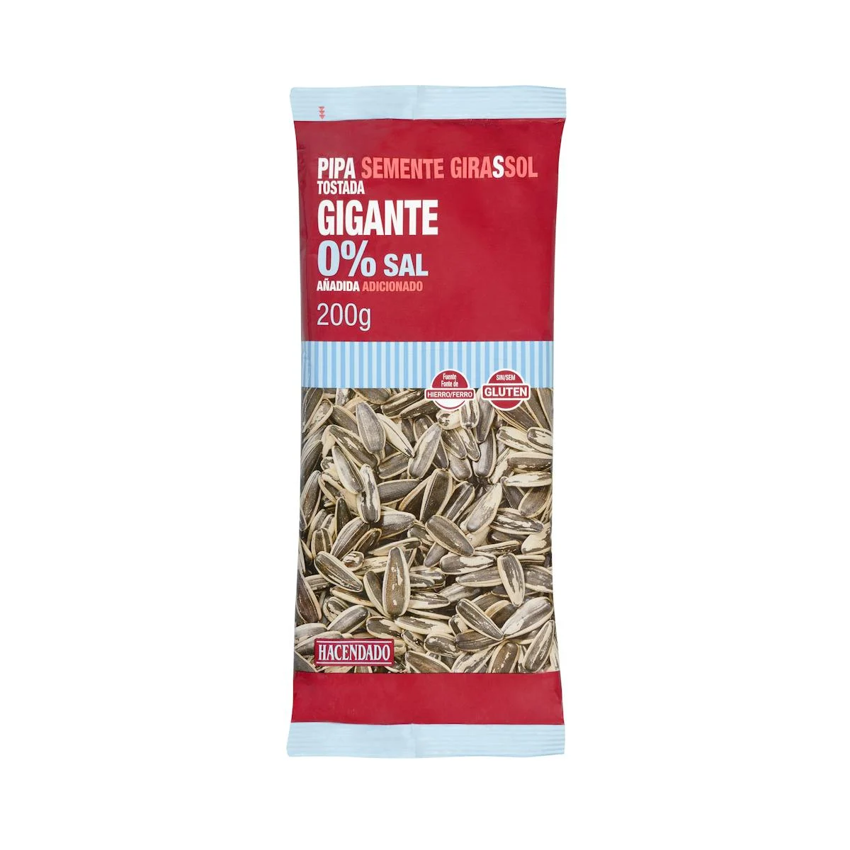 Graines de tournesol grillées Hacendado sans sel ajouté 0%