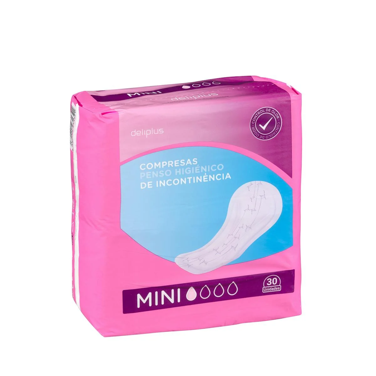 Mini-Inkontinenzeinlage Deliplus ohne Flügel