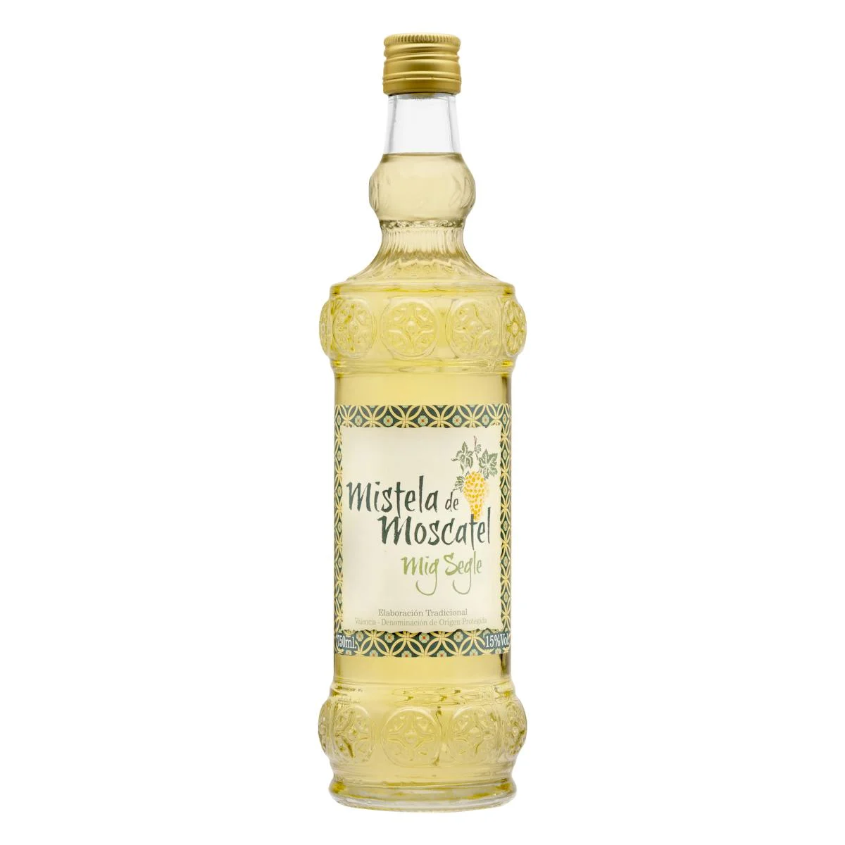Mistela dolça de moscatell Mig Segle DO València