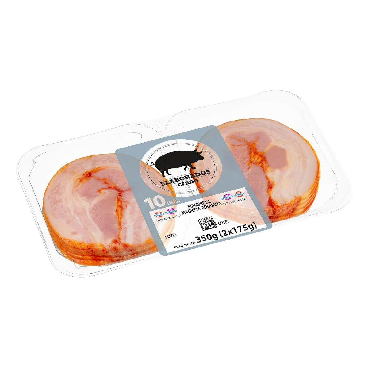 Marinierter Schweinebauch-Aufschnitt