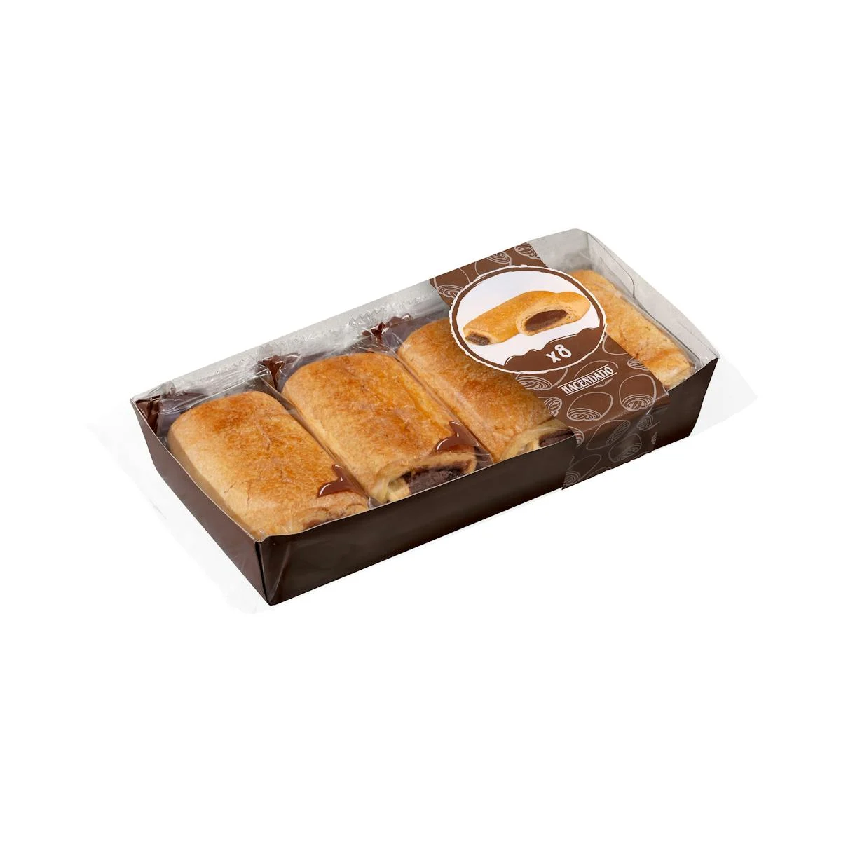 Napolitanas mit Kakaofüllung Hacendado