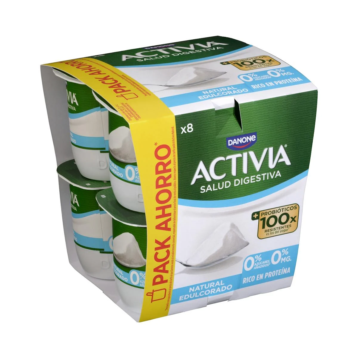 Bífidus natural edulcorat probiotics Activia 0% MG 0% sucres afegits