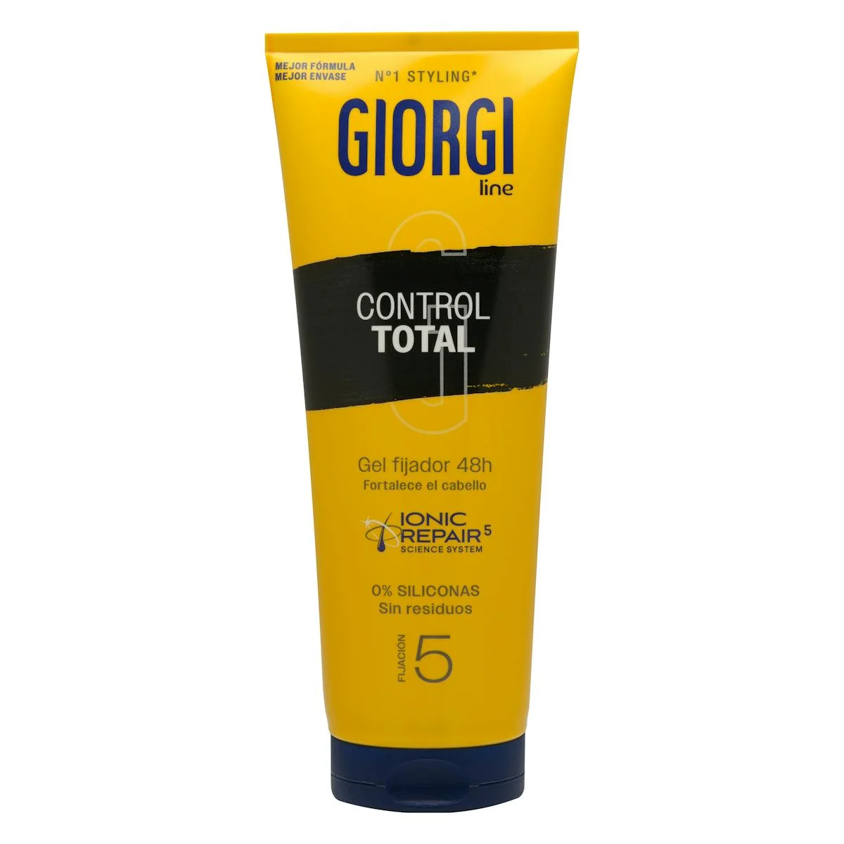 Gel coiffant contrôle total Giorgi, fixation 5