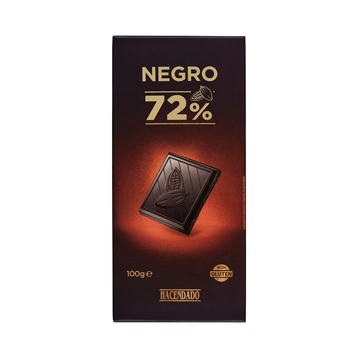 72% Cocoa dark chocolate Hacendado