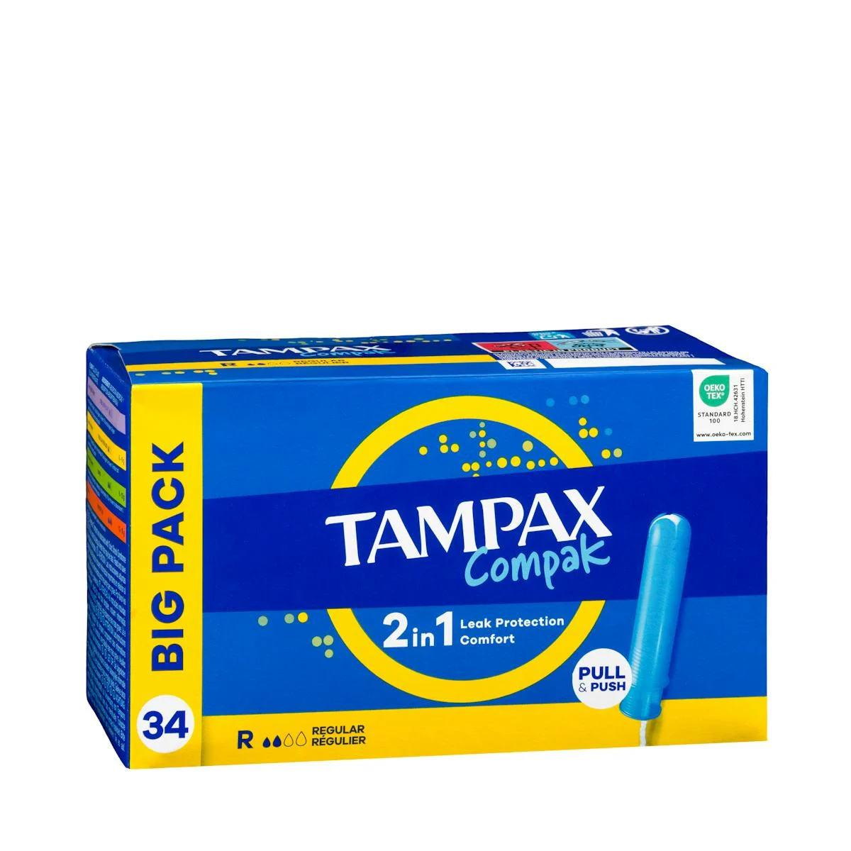 Tampons Regular Tampax Compak mit Applikator