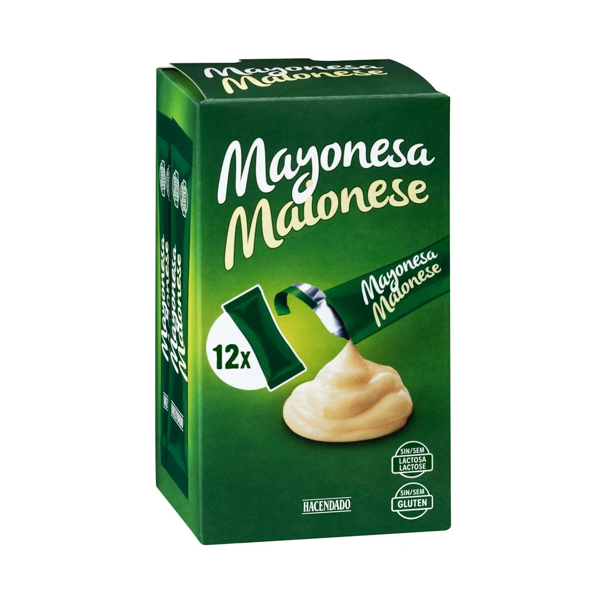 Mayonnaise in individual sachets Hacendado