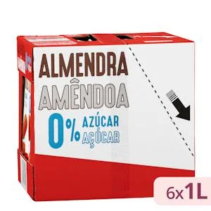 Миндальный напиток 0% сахара Hacendado