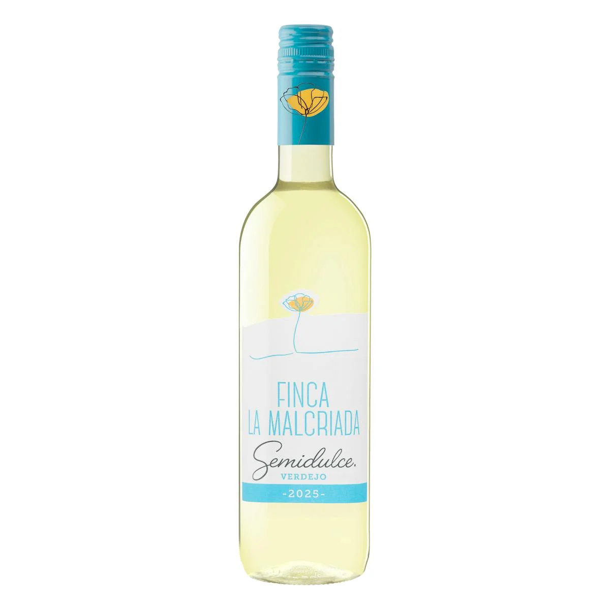 Vi blanc semidolç verdejo Finca La Malcriada