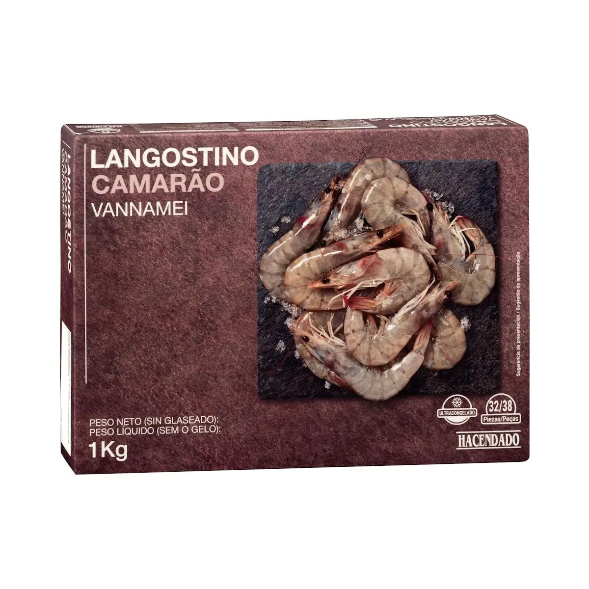 Deep Frozen King Prawn Hacendado