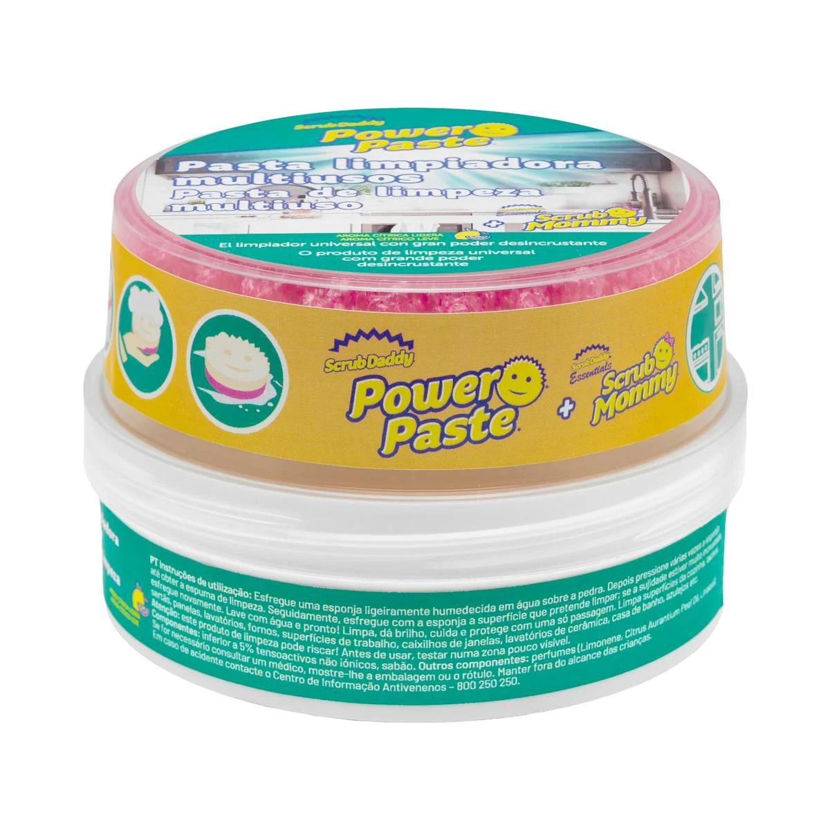 Power Paste multipurpose white Stone Paste Scrub Daddy