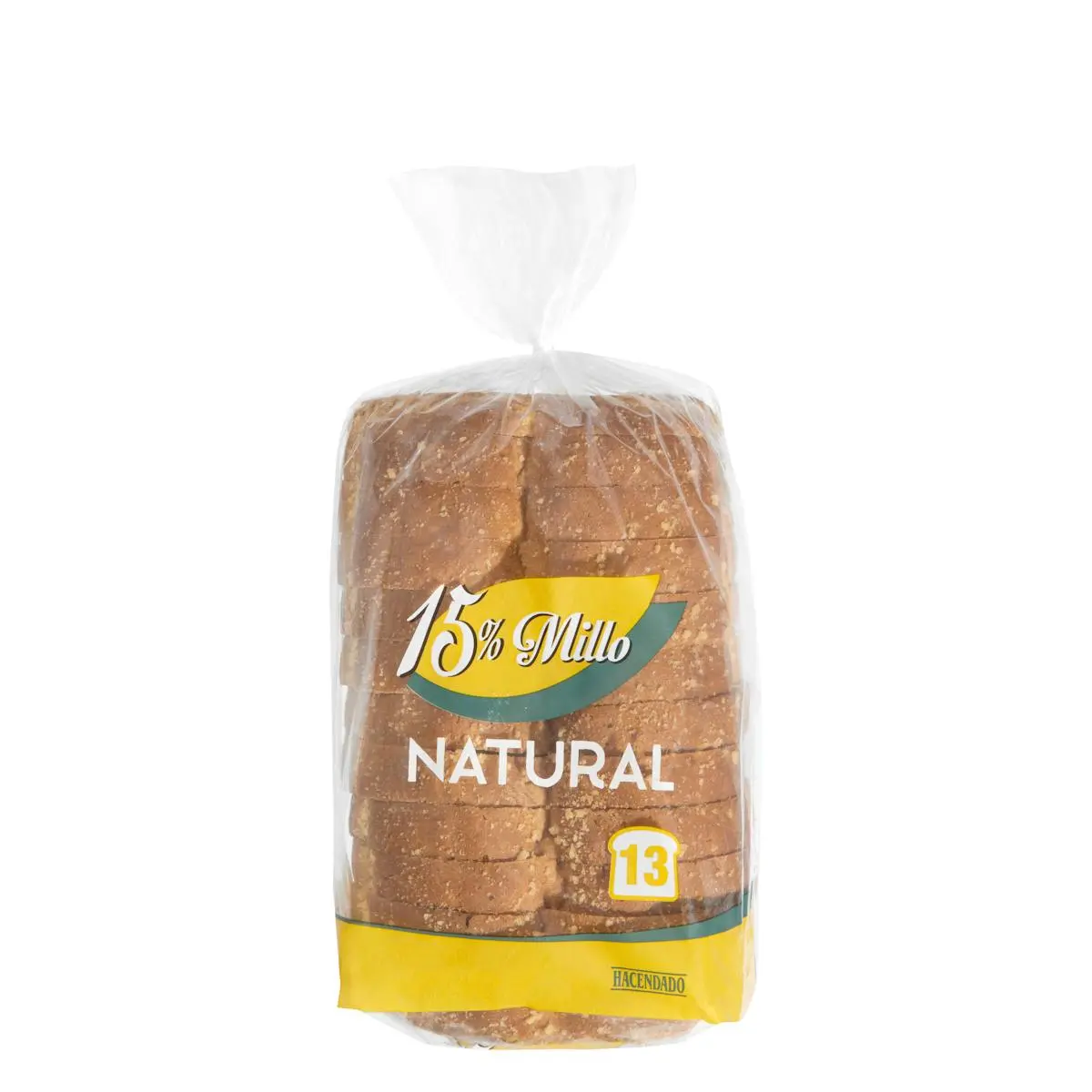 15% sweetcorn bread loaf Hacendado