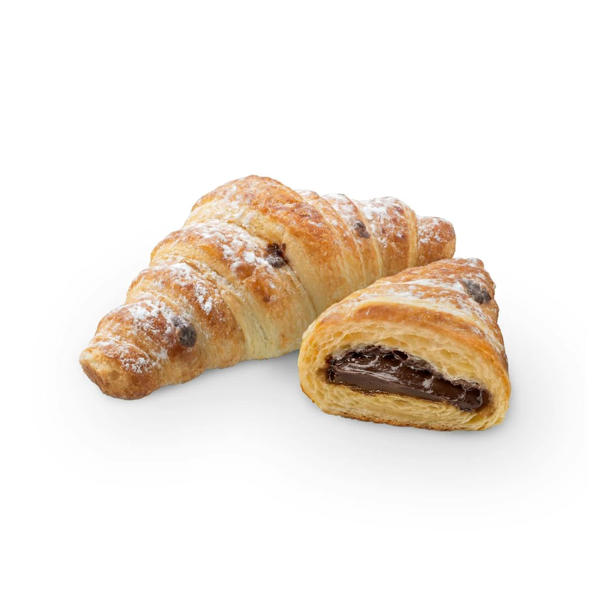 Croissant relleno de cacao