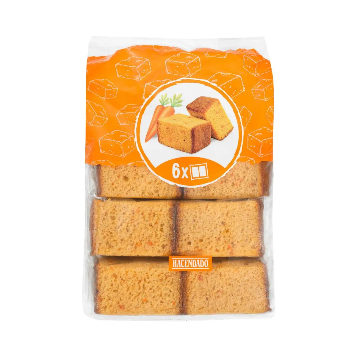 Gâteau aux carottes Hacendado