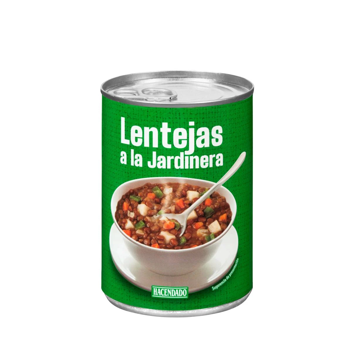 Lentejas a la jardinera Hacendado