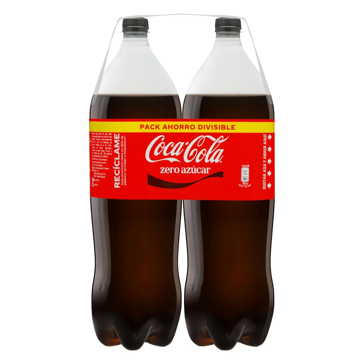 Refresco Coca-Cola zero azúcar