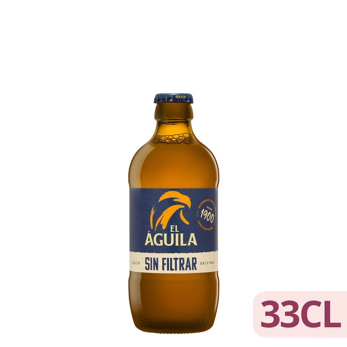 Ungefiltertes Bier El Águila