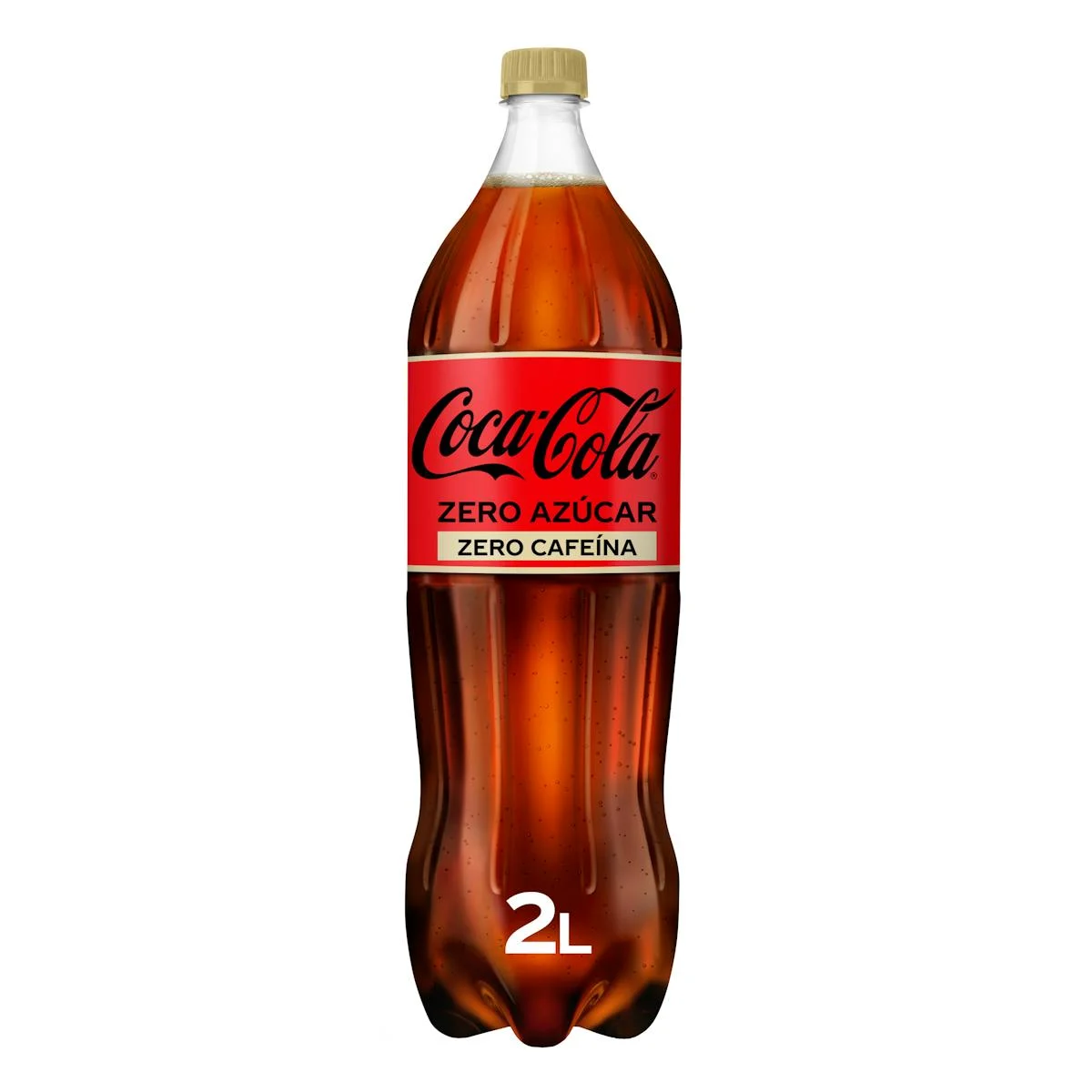 Refresco Coca-Cola zero azúcar zero cafeína